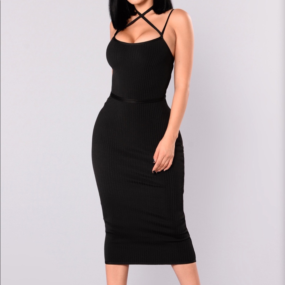 Berlin Bandage Dress - Black